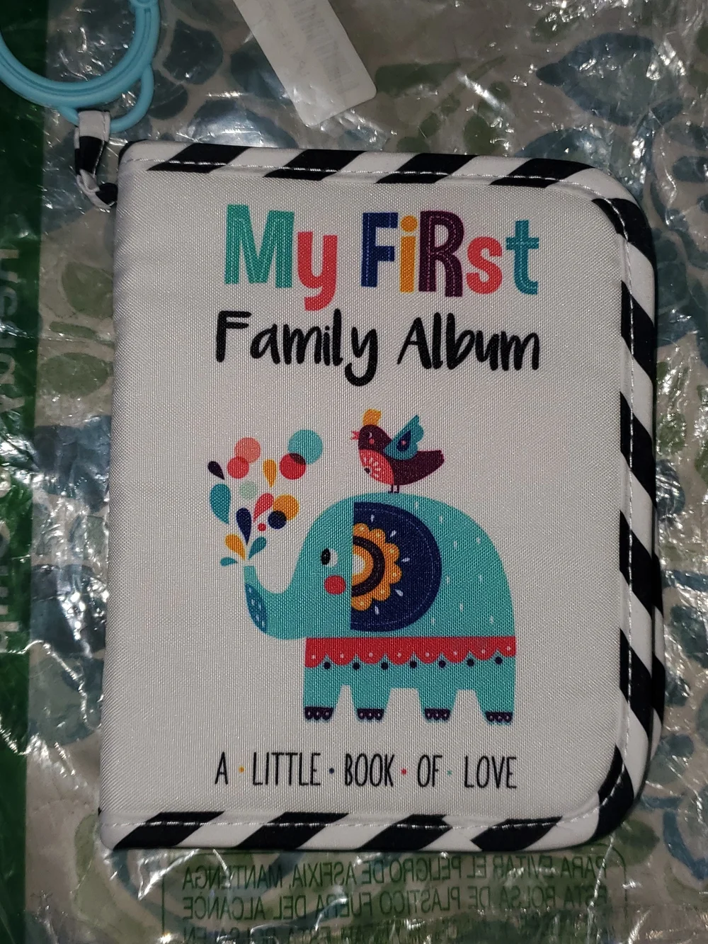 My First Family Album Multicolor Baby Memory Book